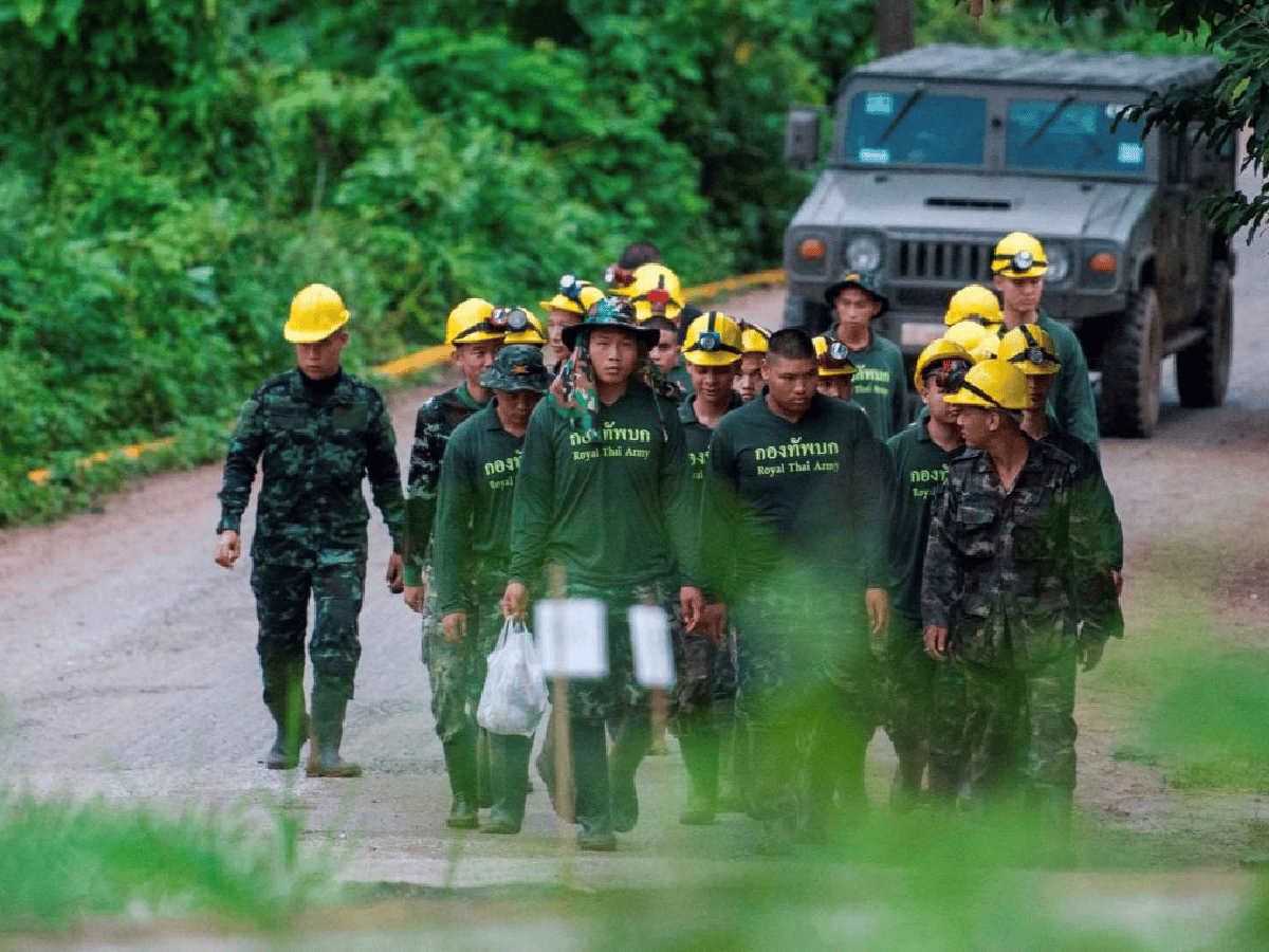 Tailandia: ya rescataron a todos los chicos de la cueva