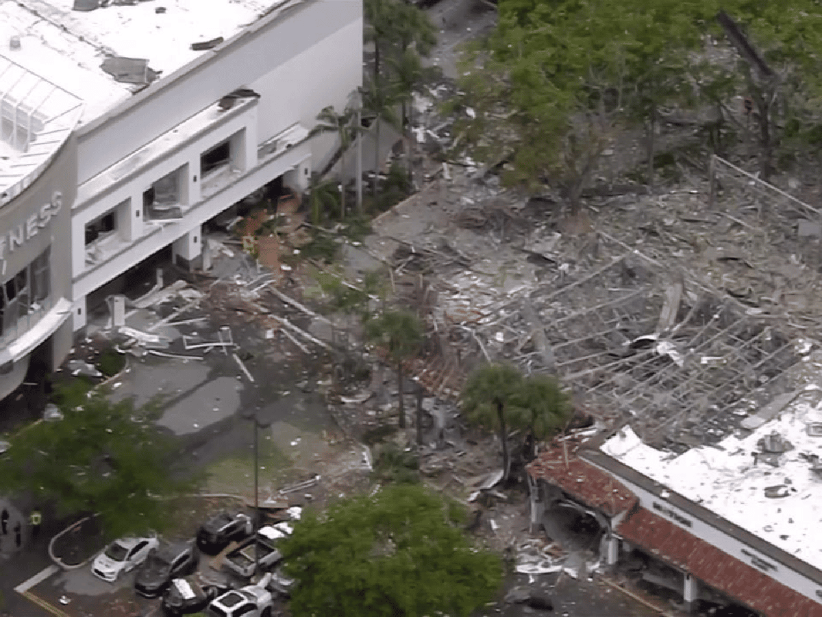 Una fuerte explosión en Florida dejó 21 heridos