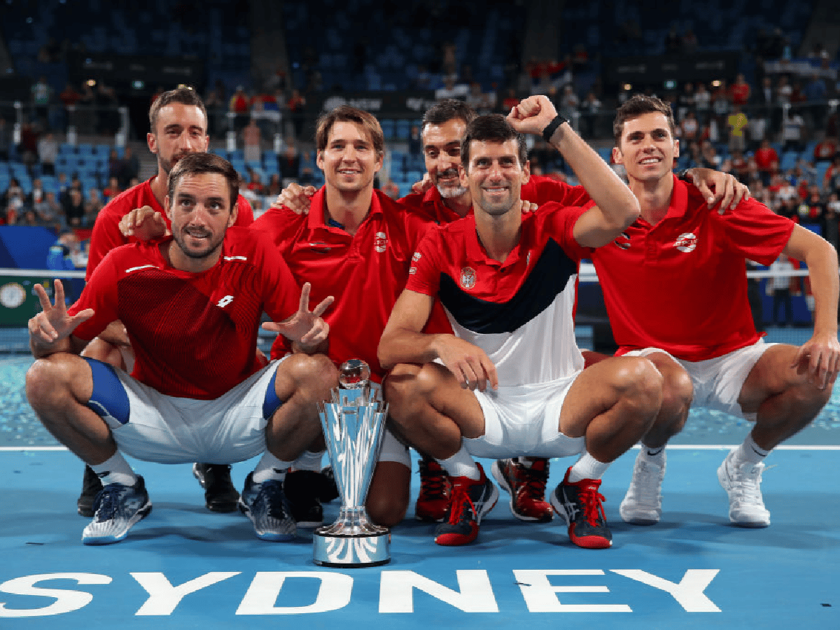 Serbia se consagró campeón de la Copa ATP