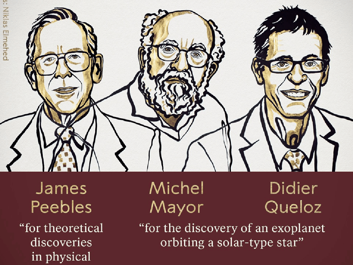 Nobel de Física para trío de cosmólogos