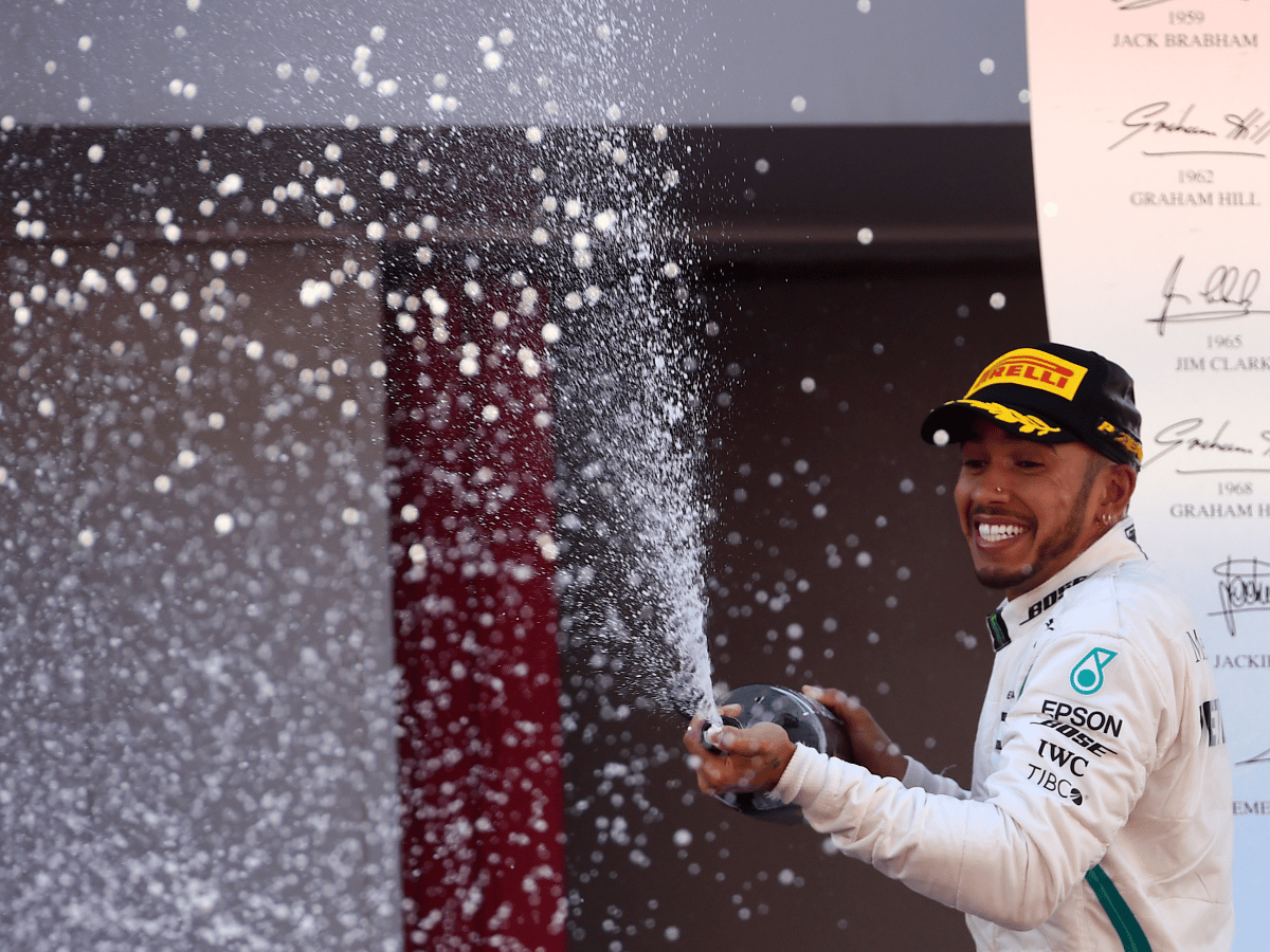 Hamilton se adjudicó el GP de España