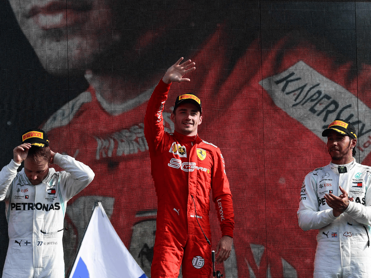 Leclerc le devolvió la gloria a Ferrari en Monza
