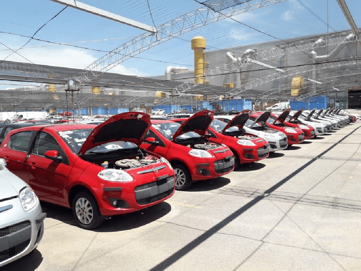 Fiat subasta en Córdoba 11 autos modelo 2018 sin patentar