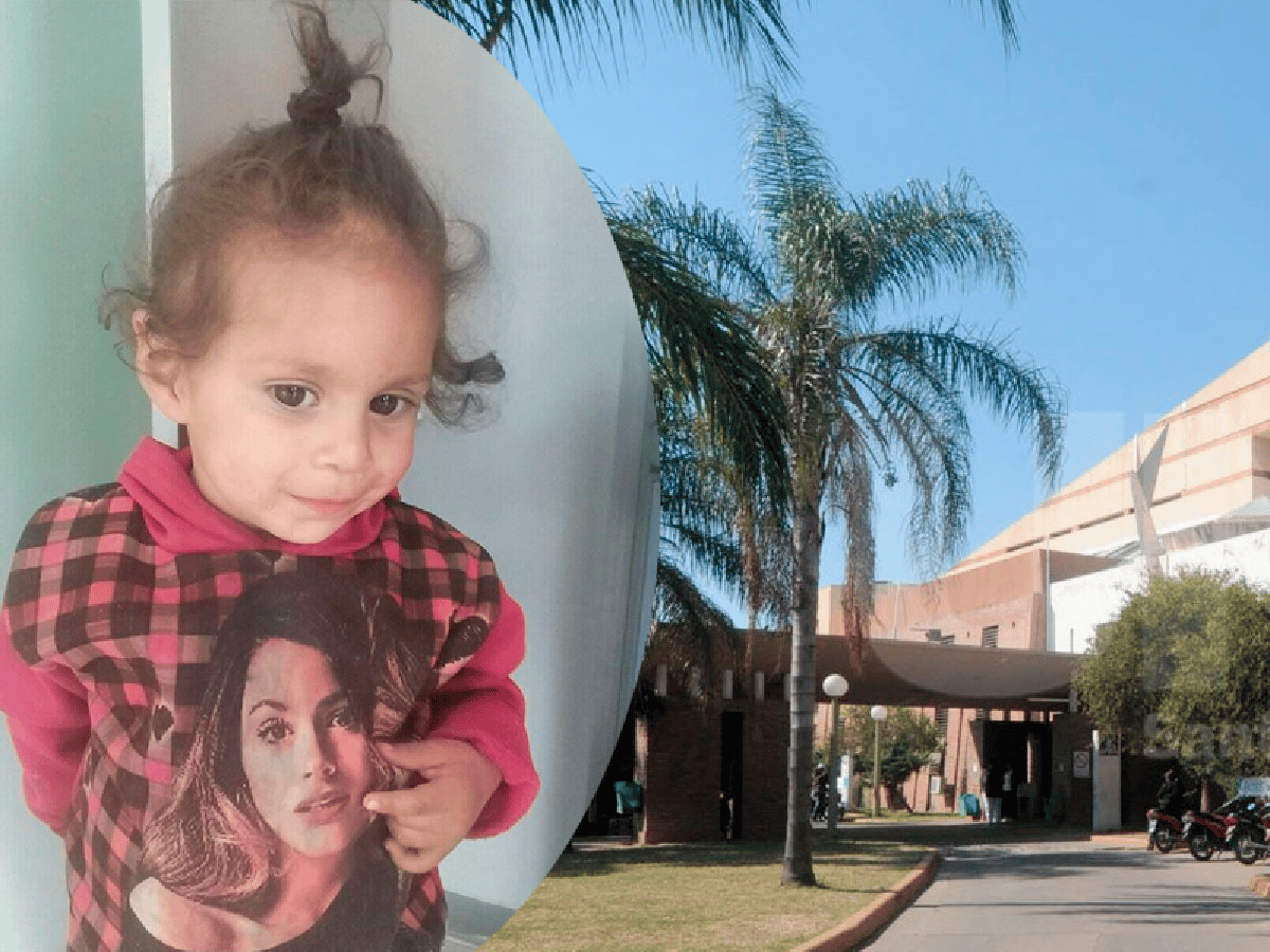 Muy triste: falleció Kiara, la nena accidentada en Frontera 