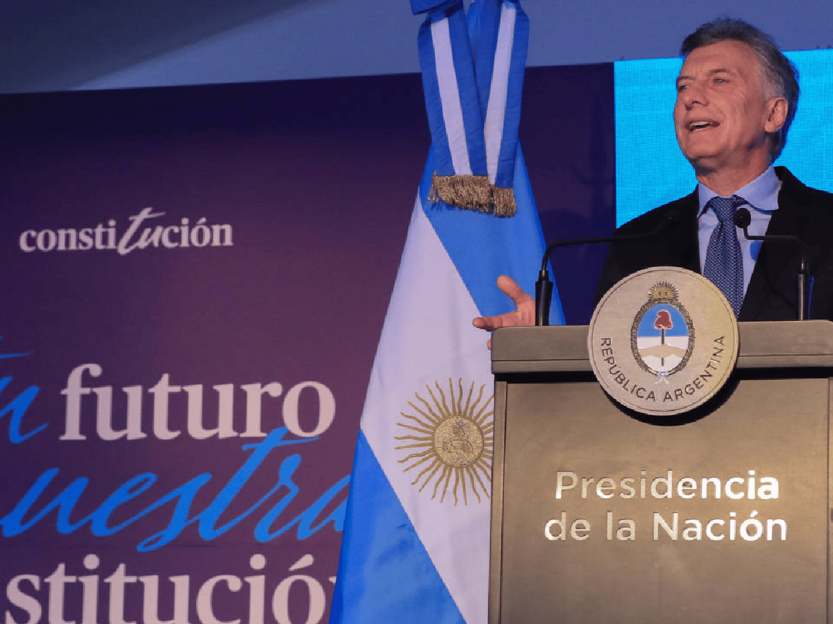 Macri: "Fue una apuesta a la institucionalidad"