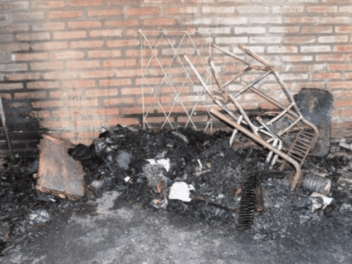 Una mujer y sus seis hijos murieron en un incendio en Río Negro