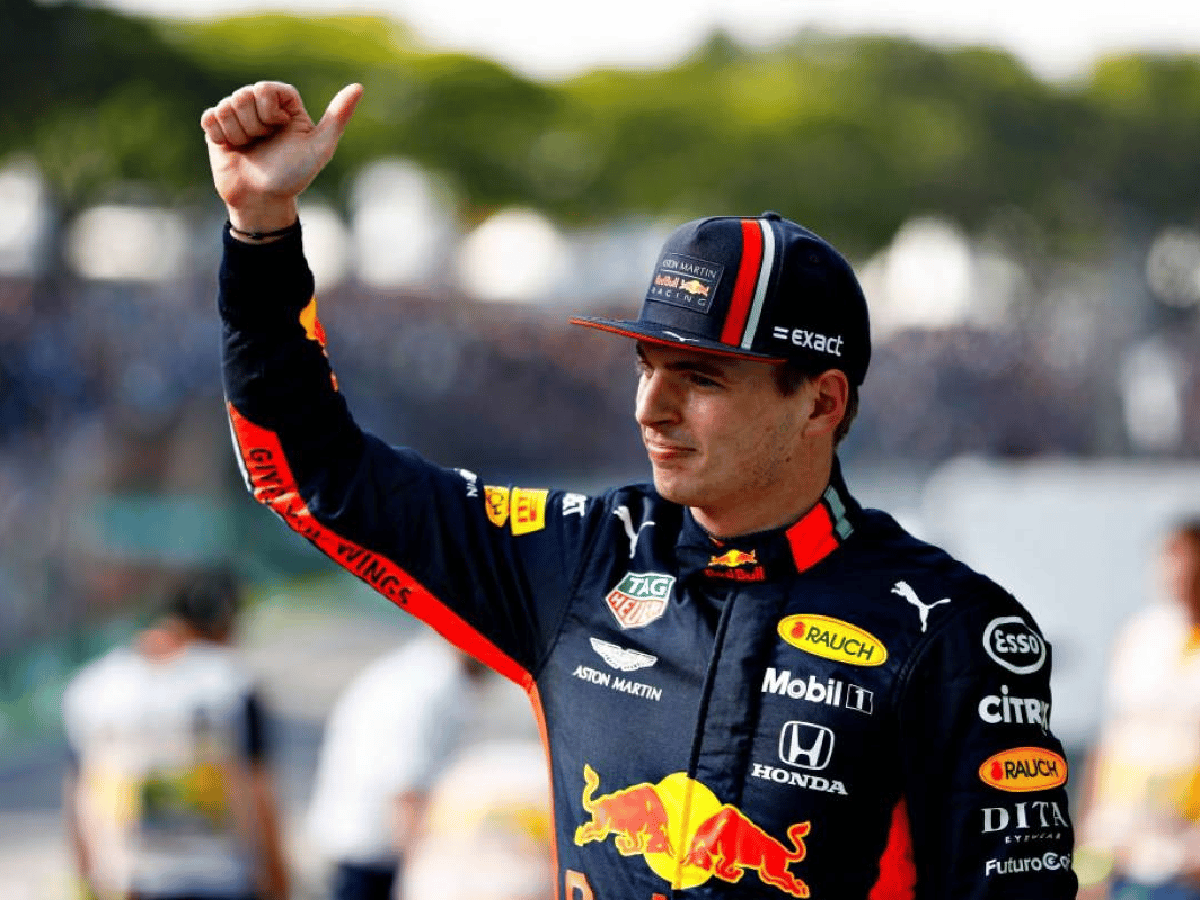 Verstappen se quedó con la “pole” en Brasil