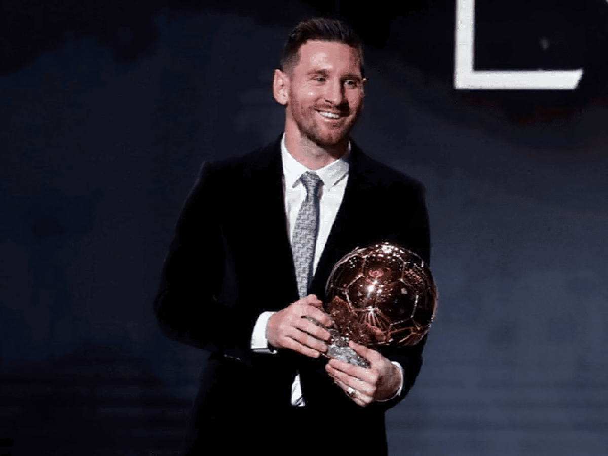 Lionel Messi consiguió su sexto balón de oro