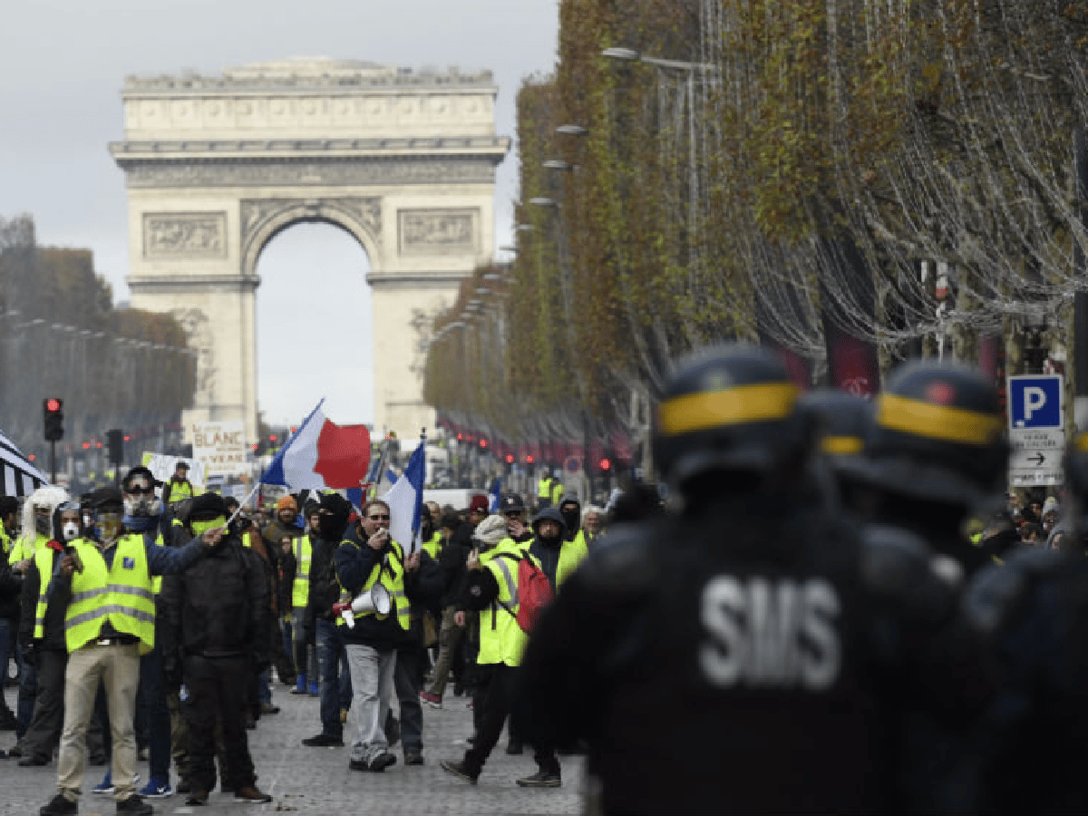 Protestas y tensión en Francia