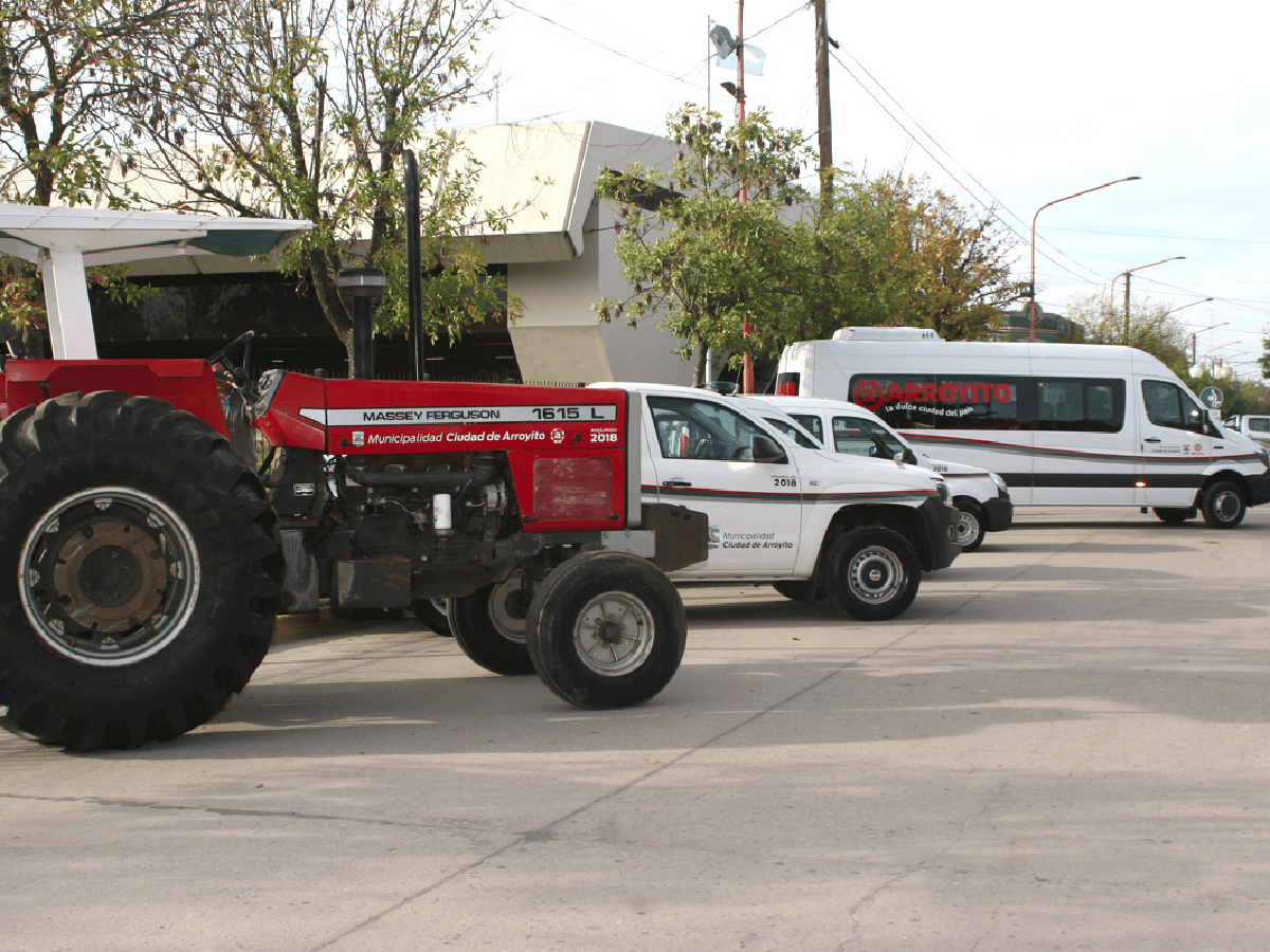 Arroyito sumó cuatro nuevos vehículos a la flota municipal  