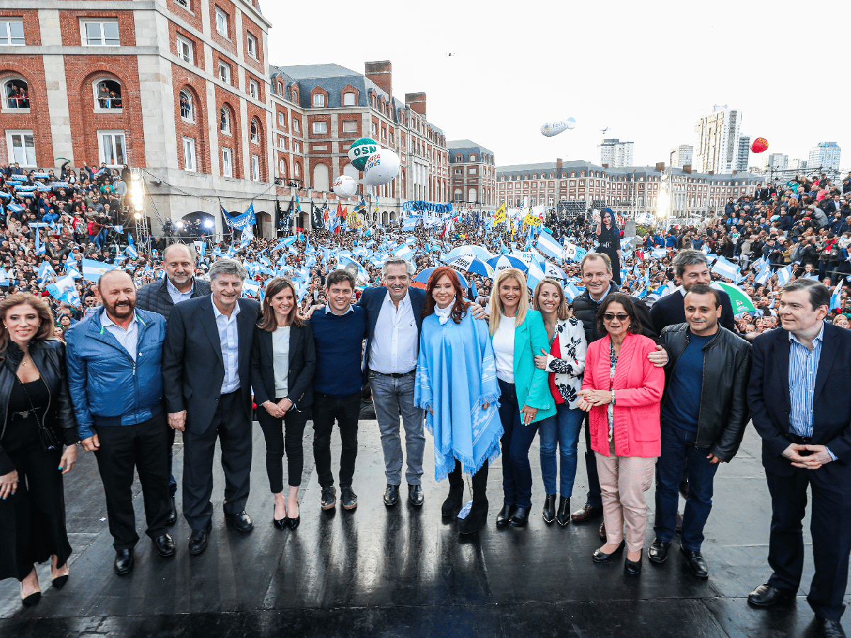 El Frente de Todos cerró la campaña en Mar del Plata 