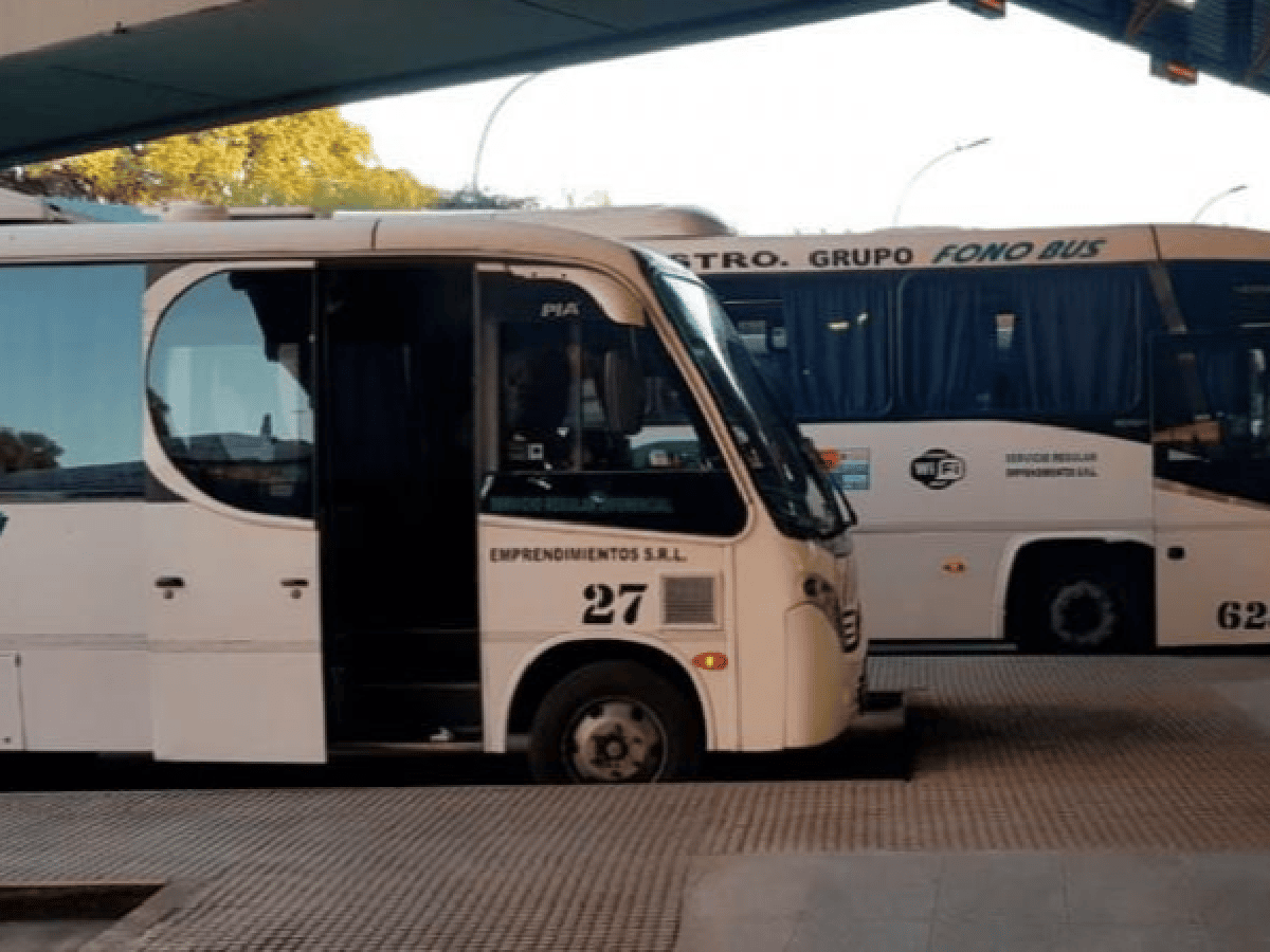 Choferes paralizan el transporte interurbano de Córdoba