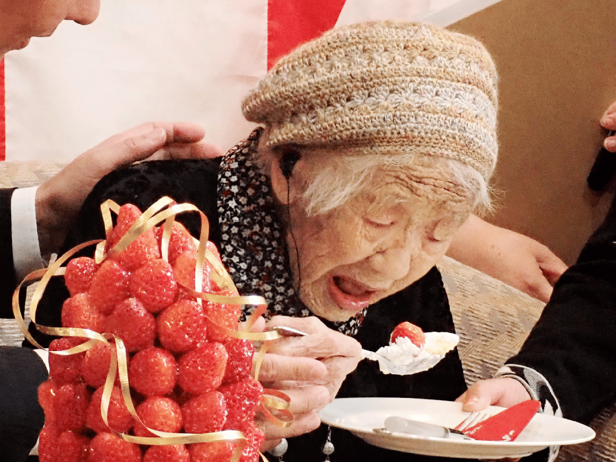 La japonesa Kane Tanaka, la mujer más longeva del mundo, cumplió 117 años