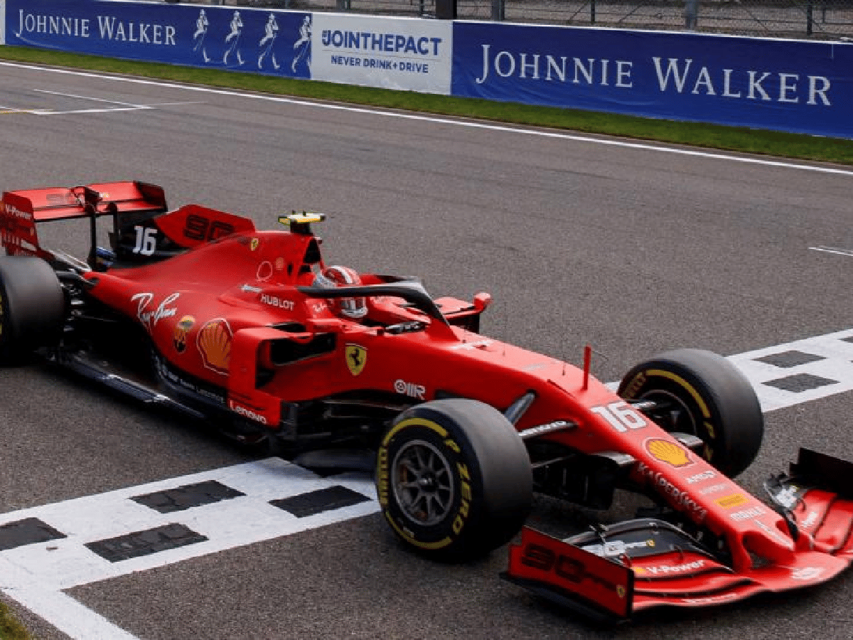 Leclerc, de Ferrari, saldrá primero en el Gran Premio de Italia