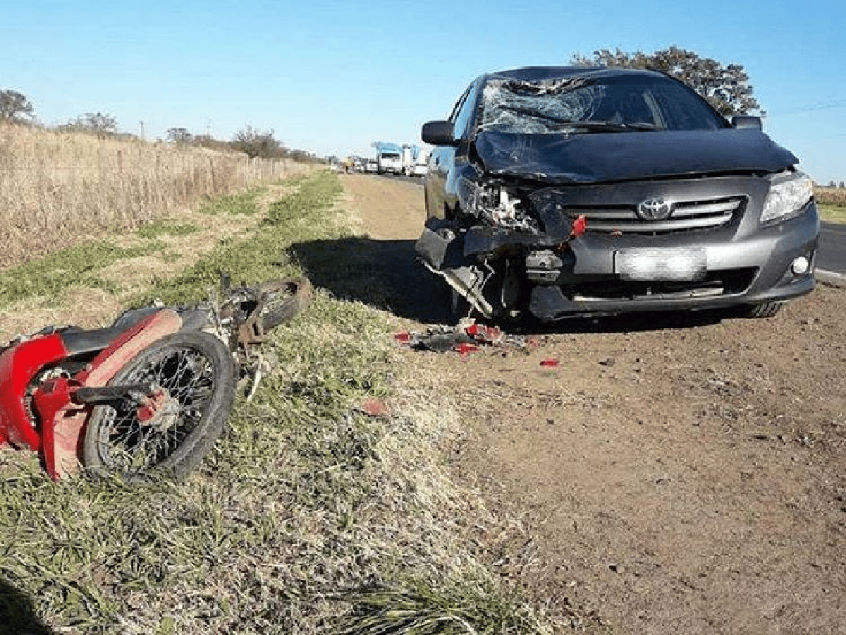 Arroyito: un hombre de 54 años murió en un accidente en la ruta 19