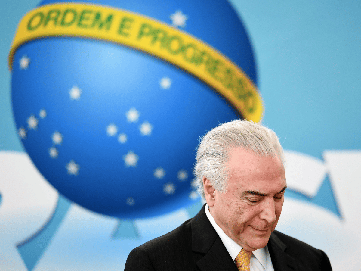 Detuvieron al ex presidente brasileño Michel Temer por el caso Lava Jato