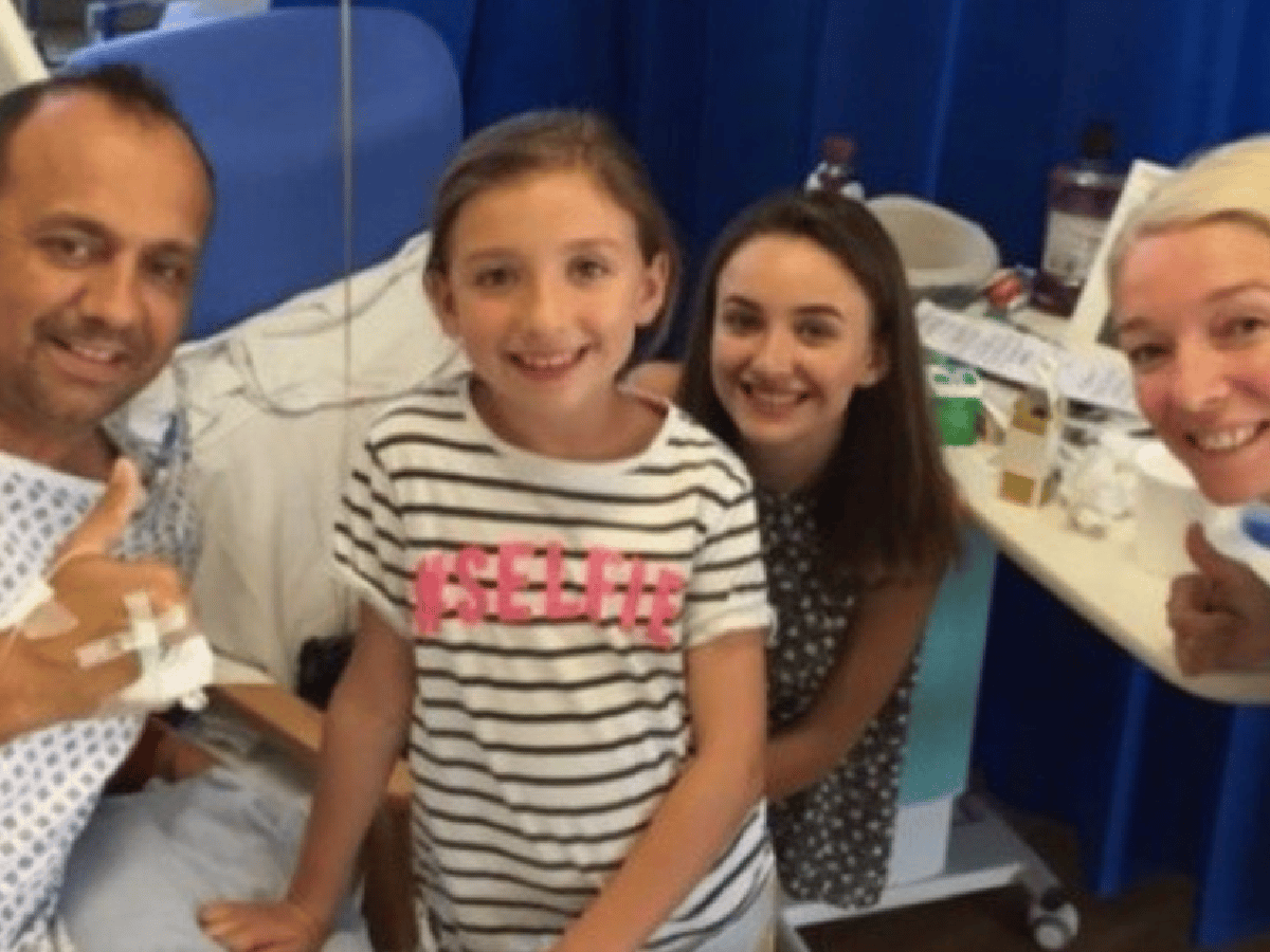 Una mujer le donó un riñón a su ex para que sus "hijas no perdieran al padre"