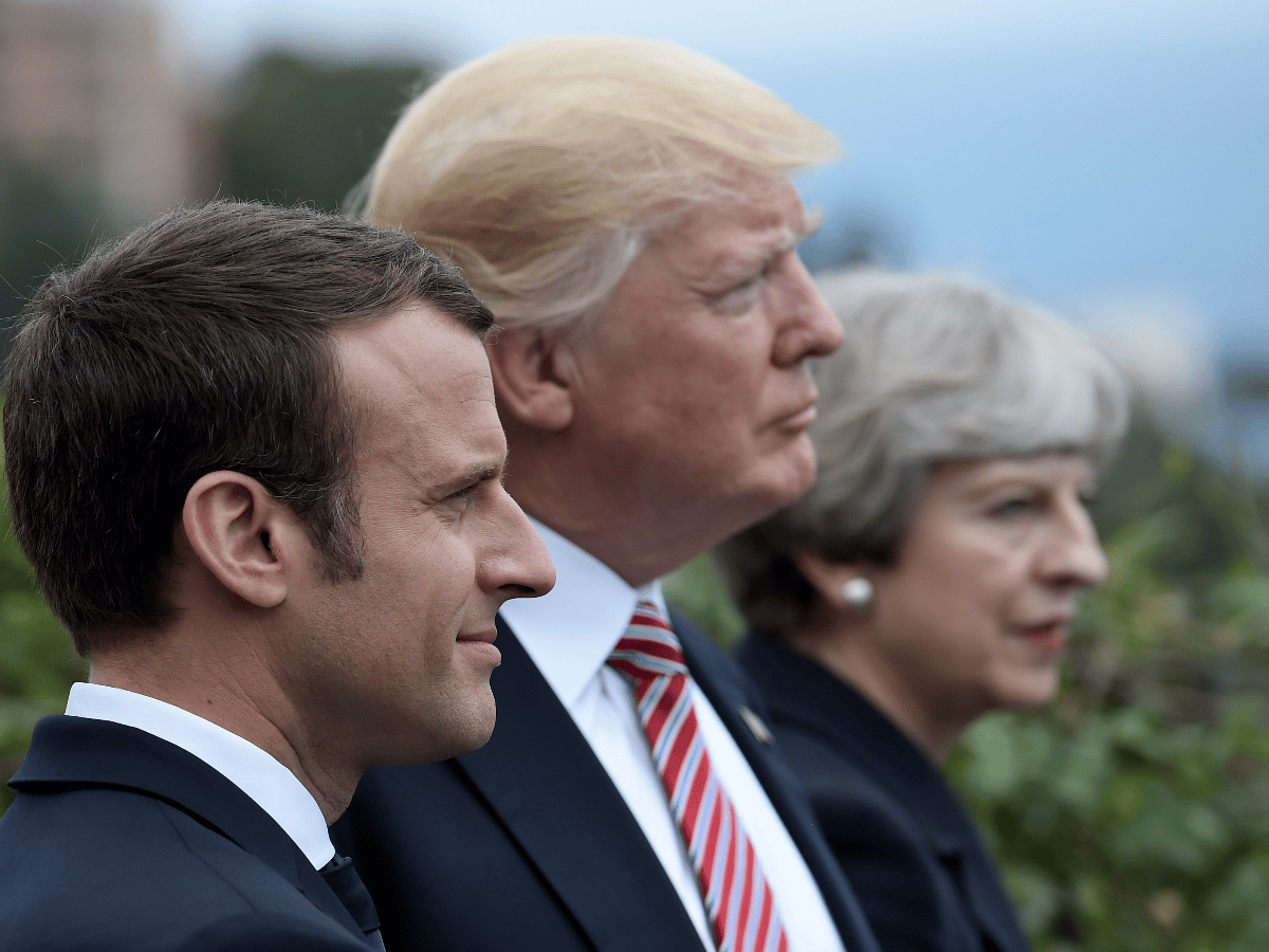 Trump celebró el ataque contra Siria y agradeció a Reino Unido y Francia su participación