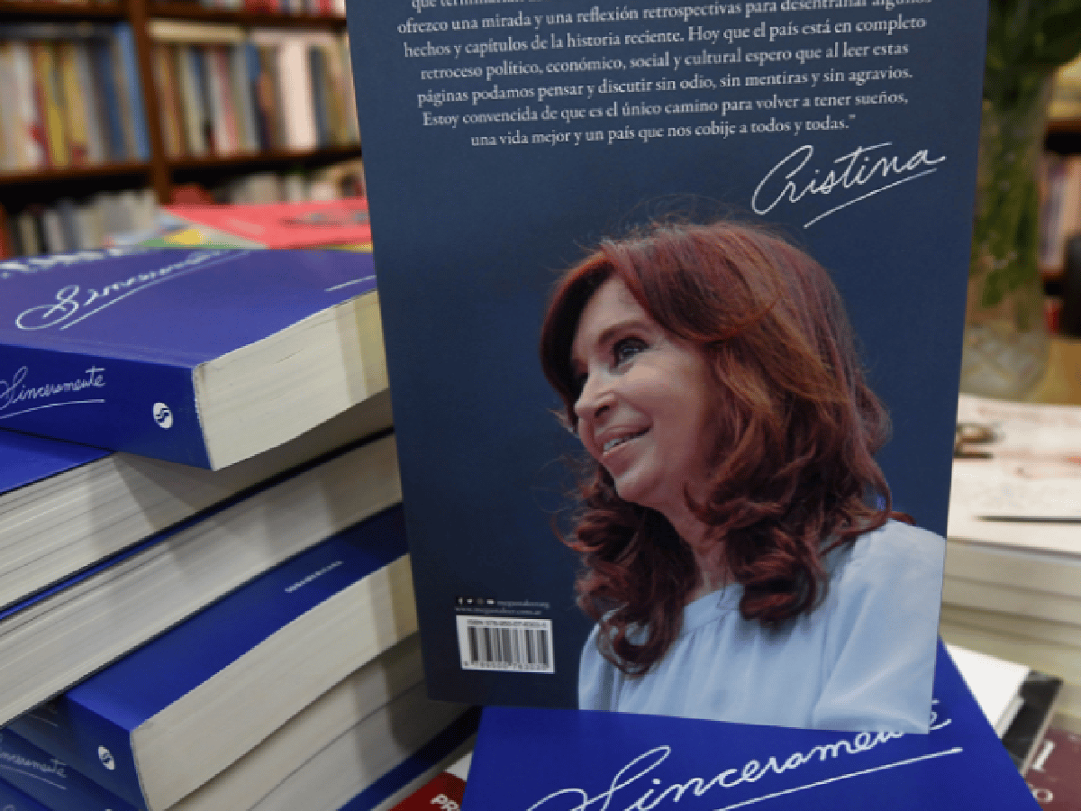 Incluyeron un fragmento del libro de Cristina Kirchner en un examen