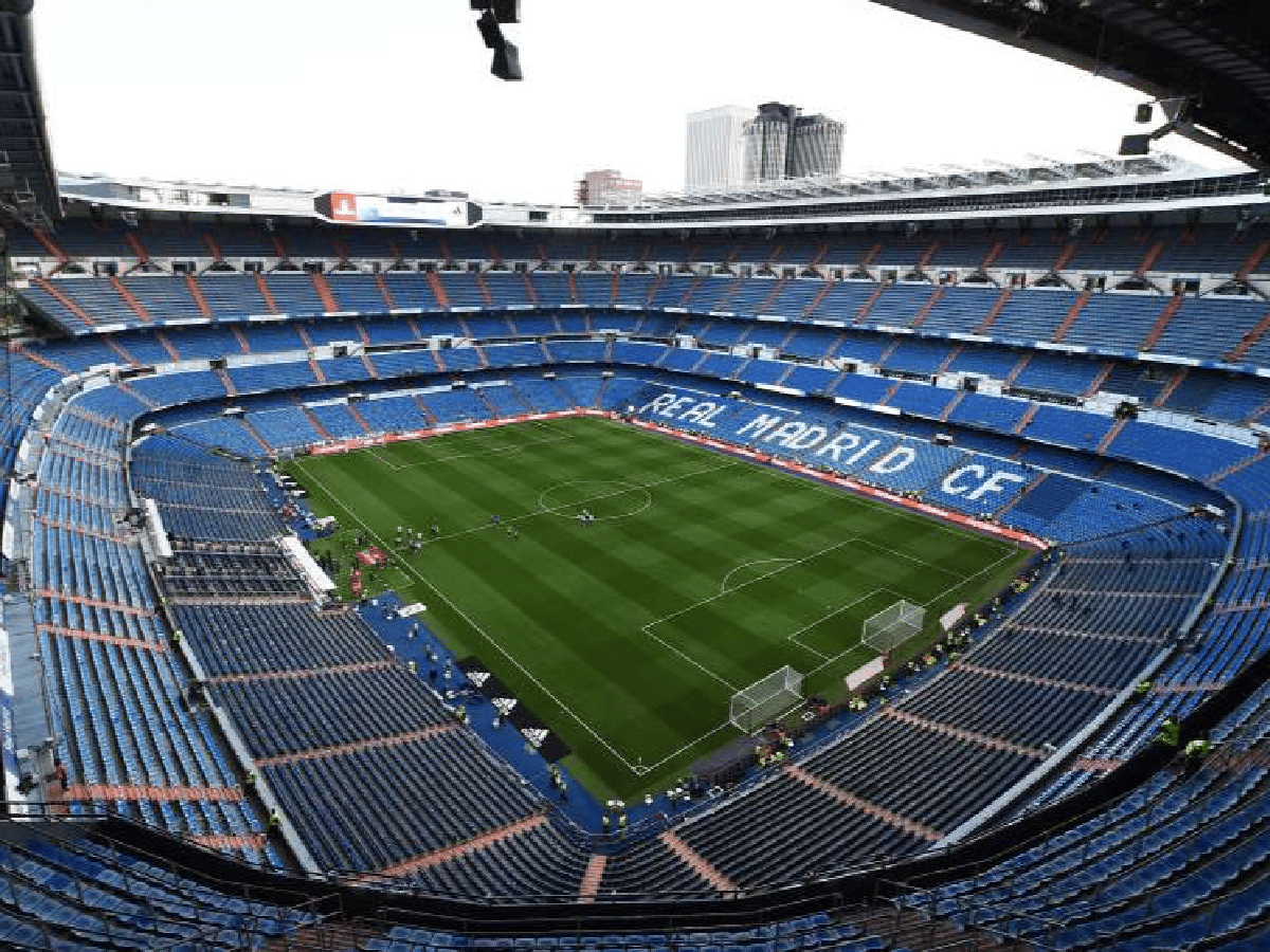 El Bernabéu abrió sus puertas para ser utilizado para acopio