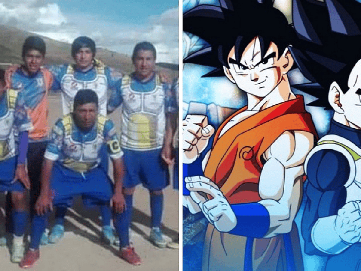 Un equipo peruano homenajea a "Dragon Ball Z" en su indumentaria 