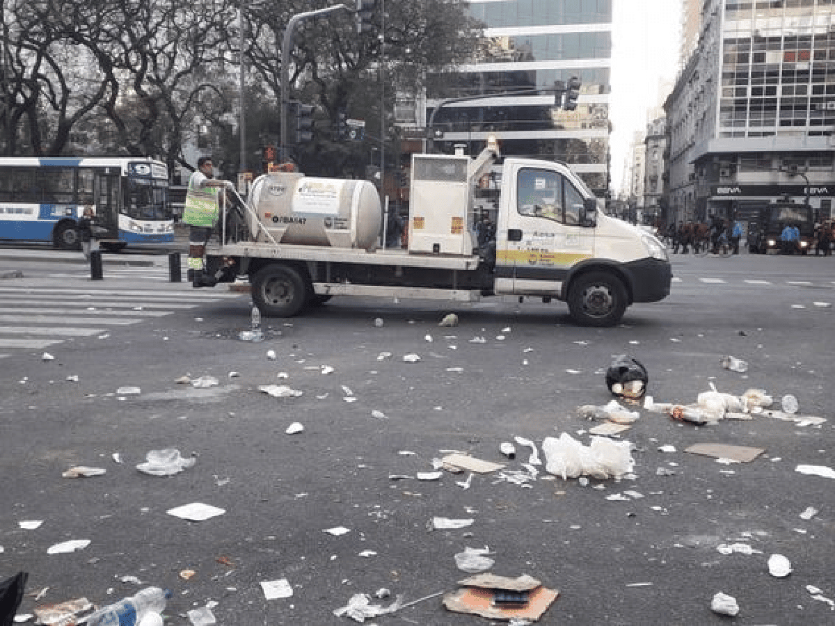 Levantaron el acampe en Buenos Aires tras la media sanción