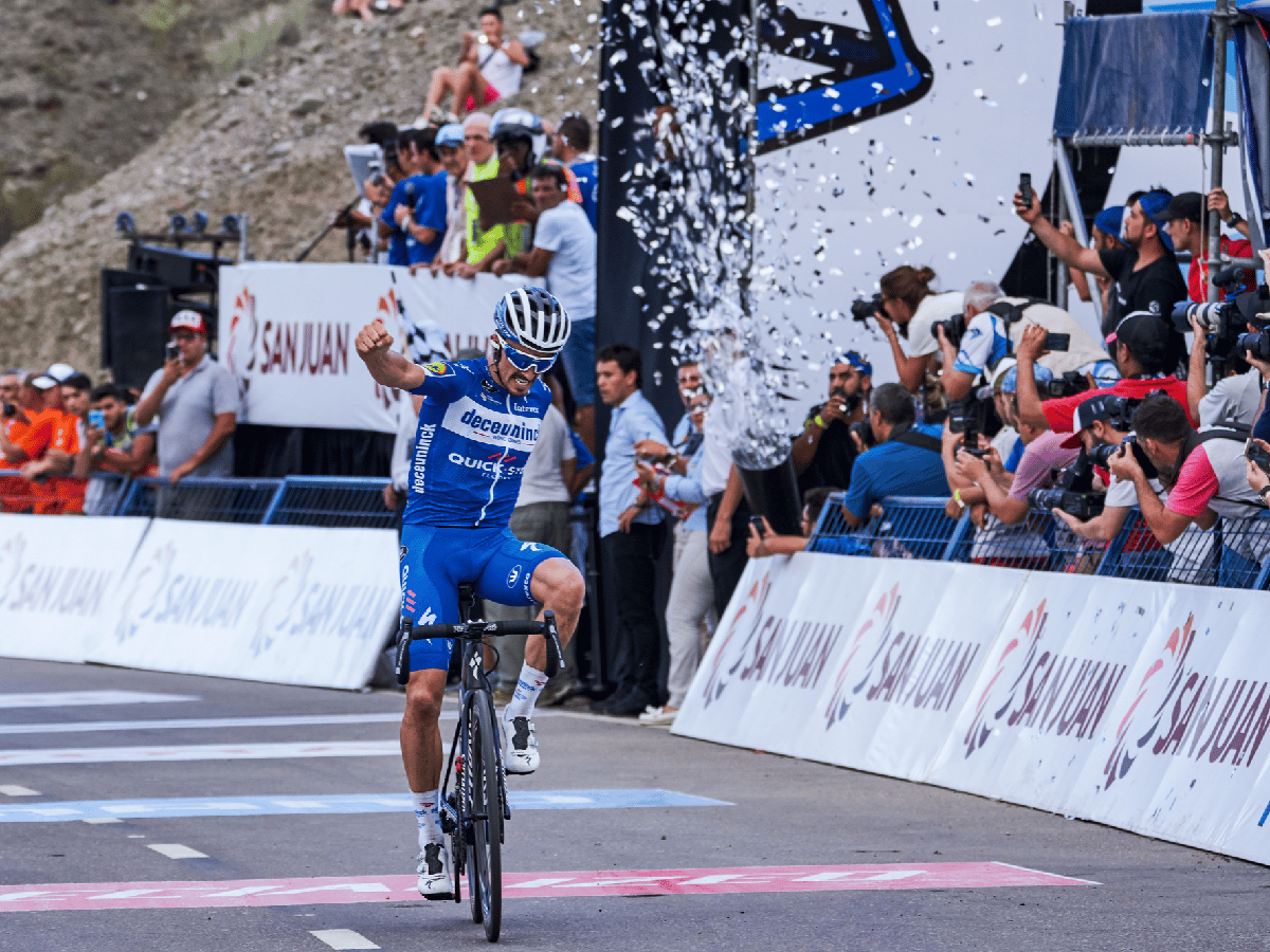 Alaphilippe ganó la tercera etapa en San Juan