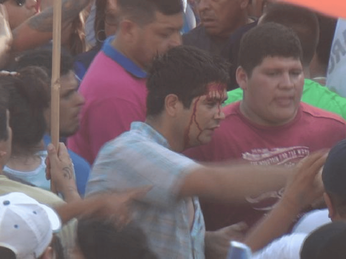 [VIDEO] Incidentes en el acto de Manzur en Tucumán