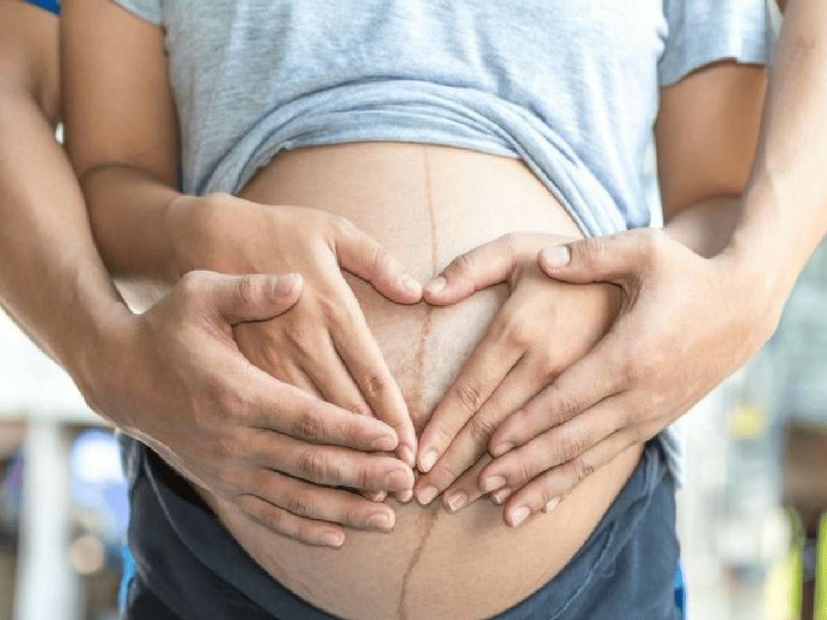 La razón por la que aparece la línea alba durante el embarazo