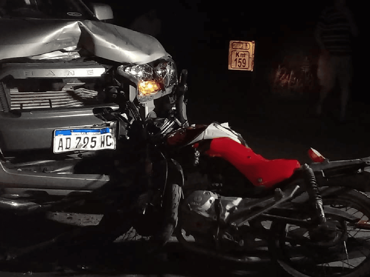 Dos motociclistas heridos tras choque cerca de El Fortín 