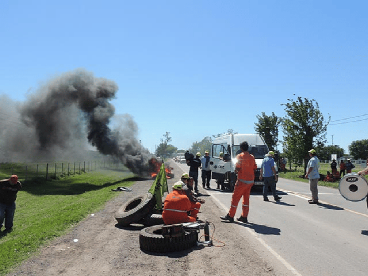 Conflicto salarial vuelve a paralizar el obrador de la autopista 19 en Devoto  
