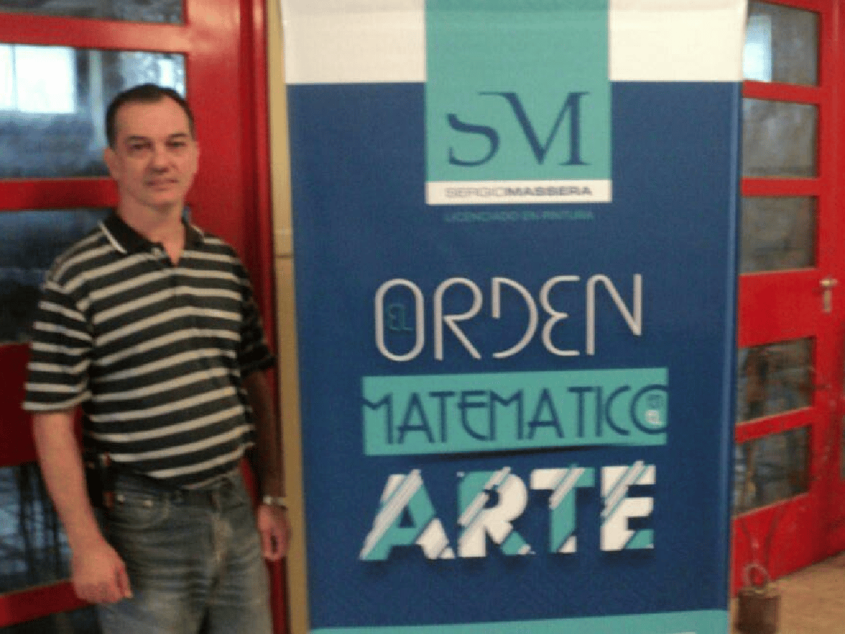 En la Escuela de Bellas Artes, Sergio Massera presenta "El orden matemático en el arte"