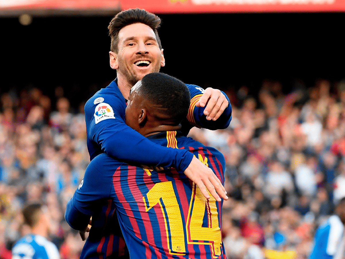 Messi frotó la lámpara en el derby catalán