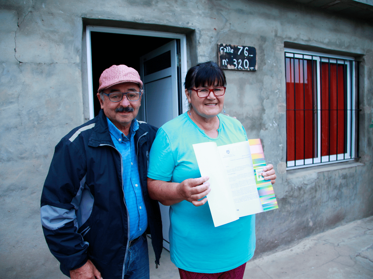 Frontera recibió aporte para capacitar a jóvenes y avances en escrituras de viviendas 