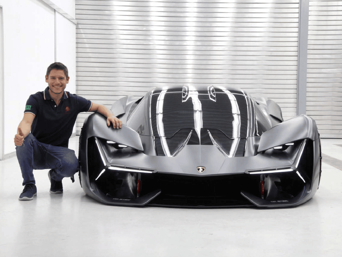 "Cumplí el sueño del pibe", asegura  el argentino que diseñó el  último modelo de Lamborghini 