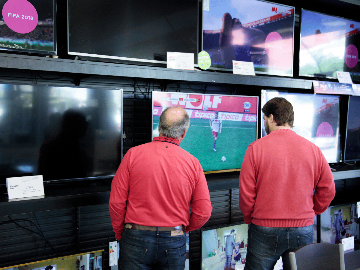 El Mundial de fútbol provocó un récord de venta de televisores  