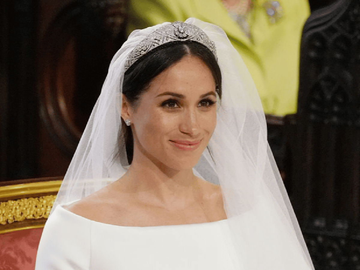 Moda real: el vestido de novia y la diadema de Meghan Markle se exhibirán en el castillo de Windsor