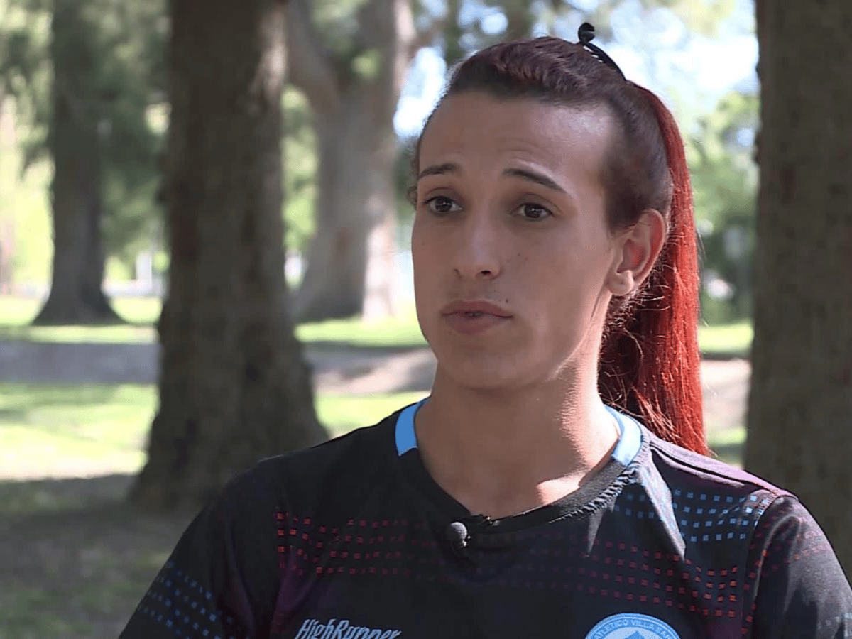 "El fútbol me salvó la vida", revela la futbolista trans que espera habilitación de la AFA