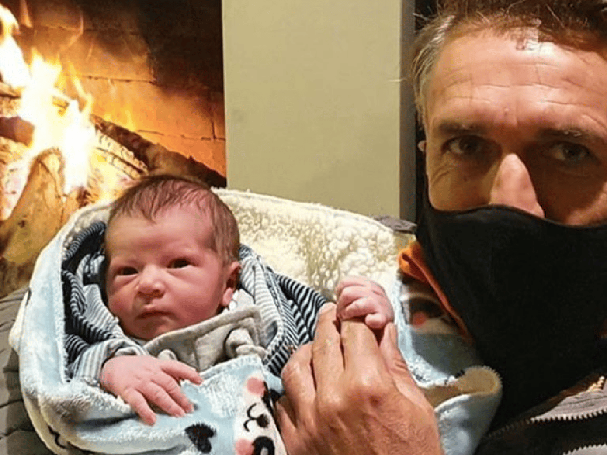 Gabriel Batistuta presentó a su primer nieto