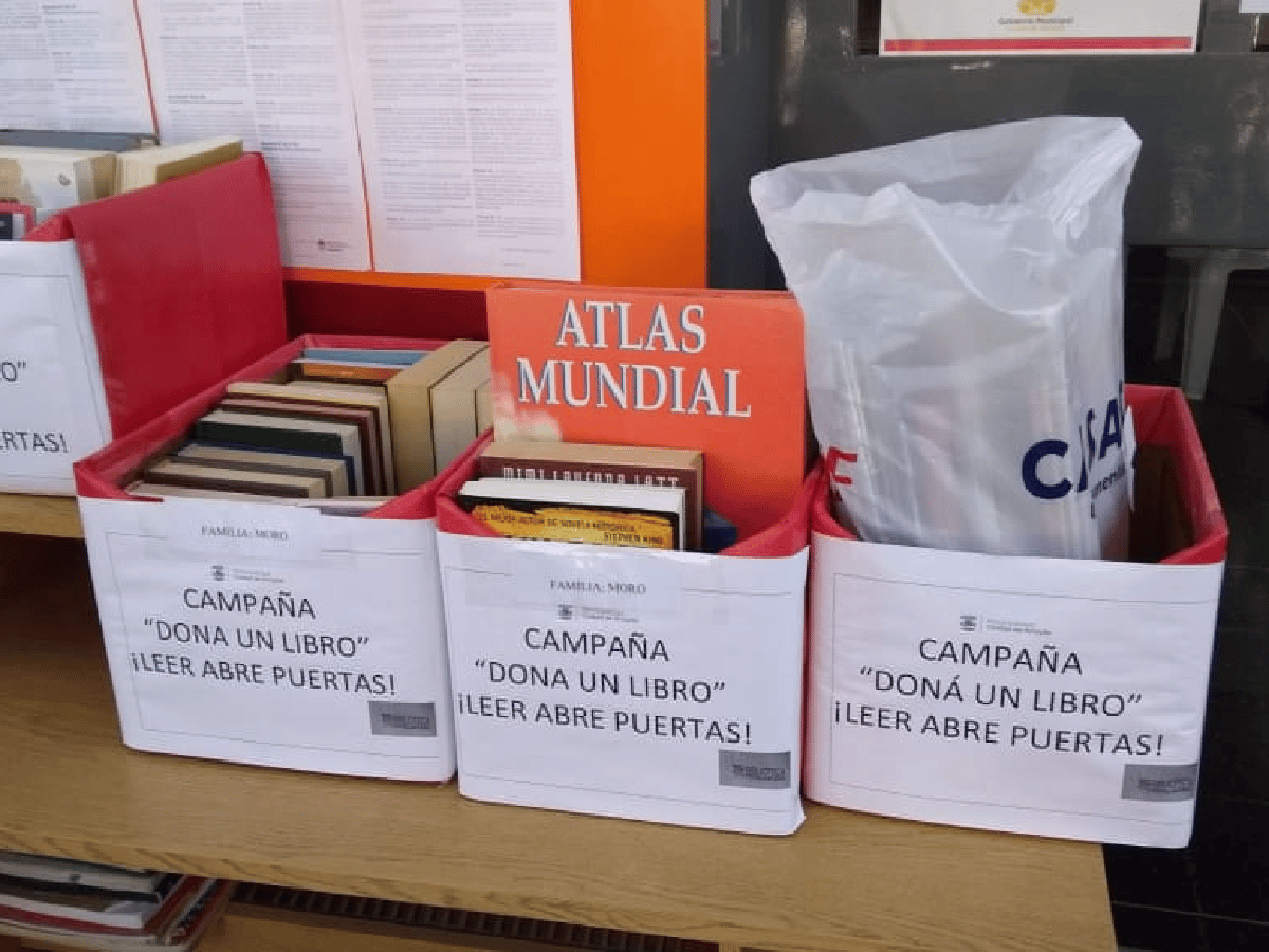 La campaña arroyitense que recolecta libros durante la cuarentena  