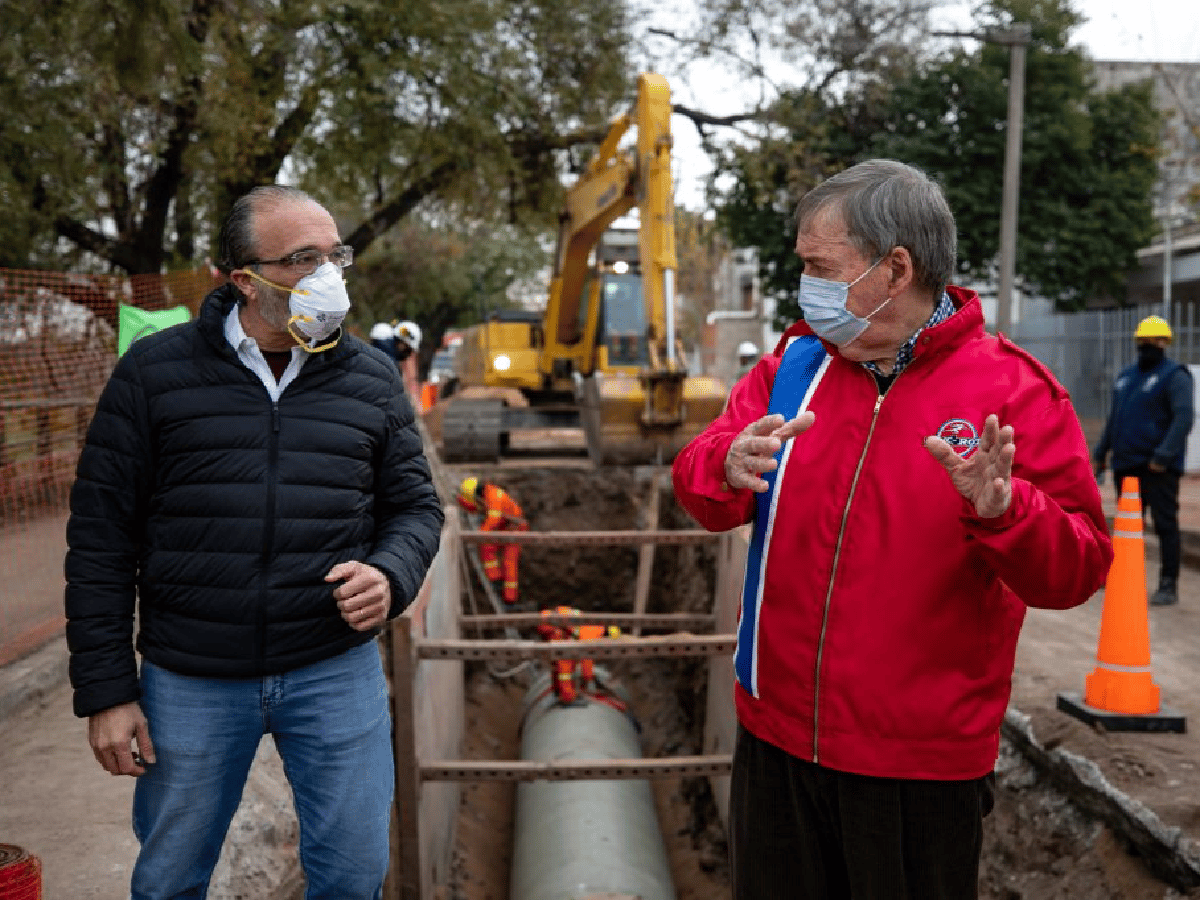 Schiaretti recorrió la “mayor obra de saneamiento de la historia de Córdoba”