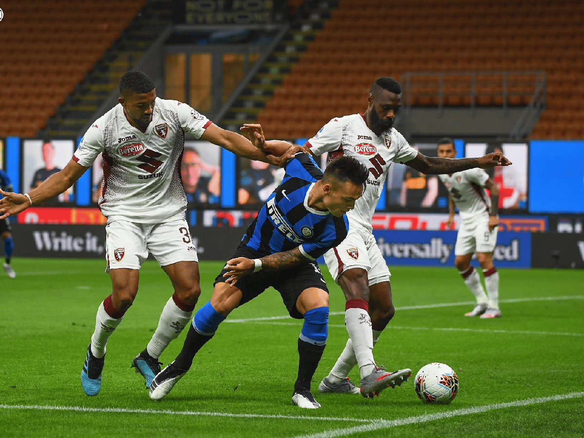 Inter venció a Torino con un gol de Lautaro