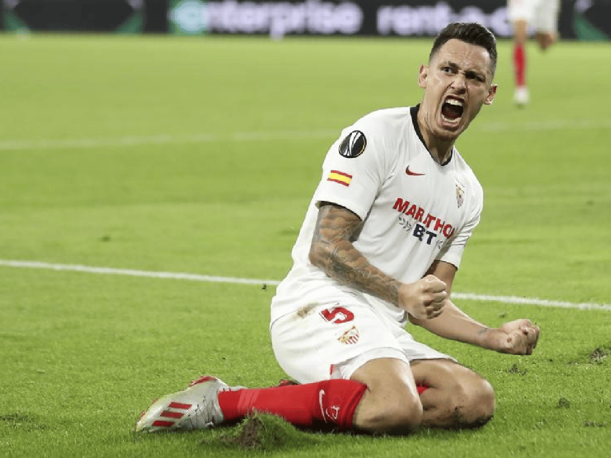 Con gol de Ocampos, Sevilla pasó a semifinales