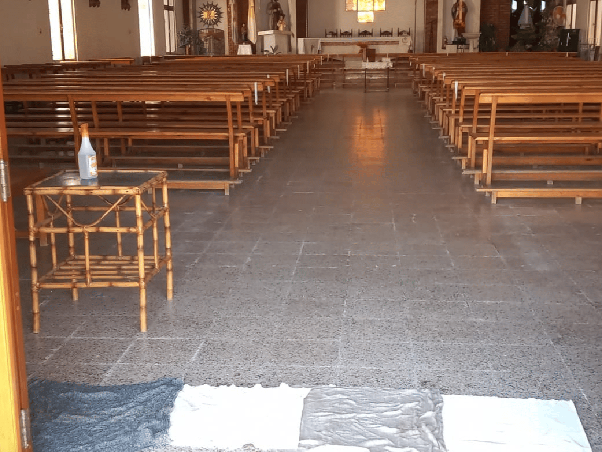 La parroquia San José Obrero suspendió sus actividades