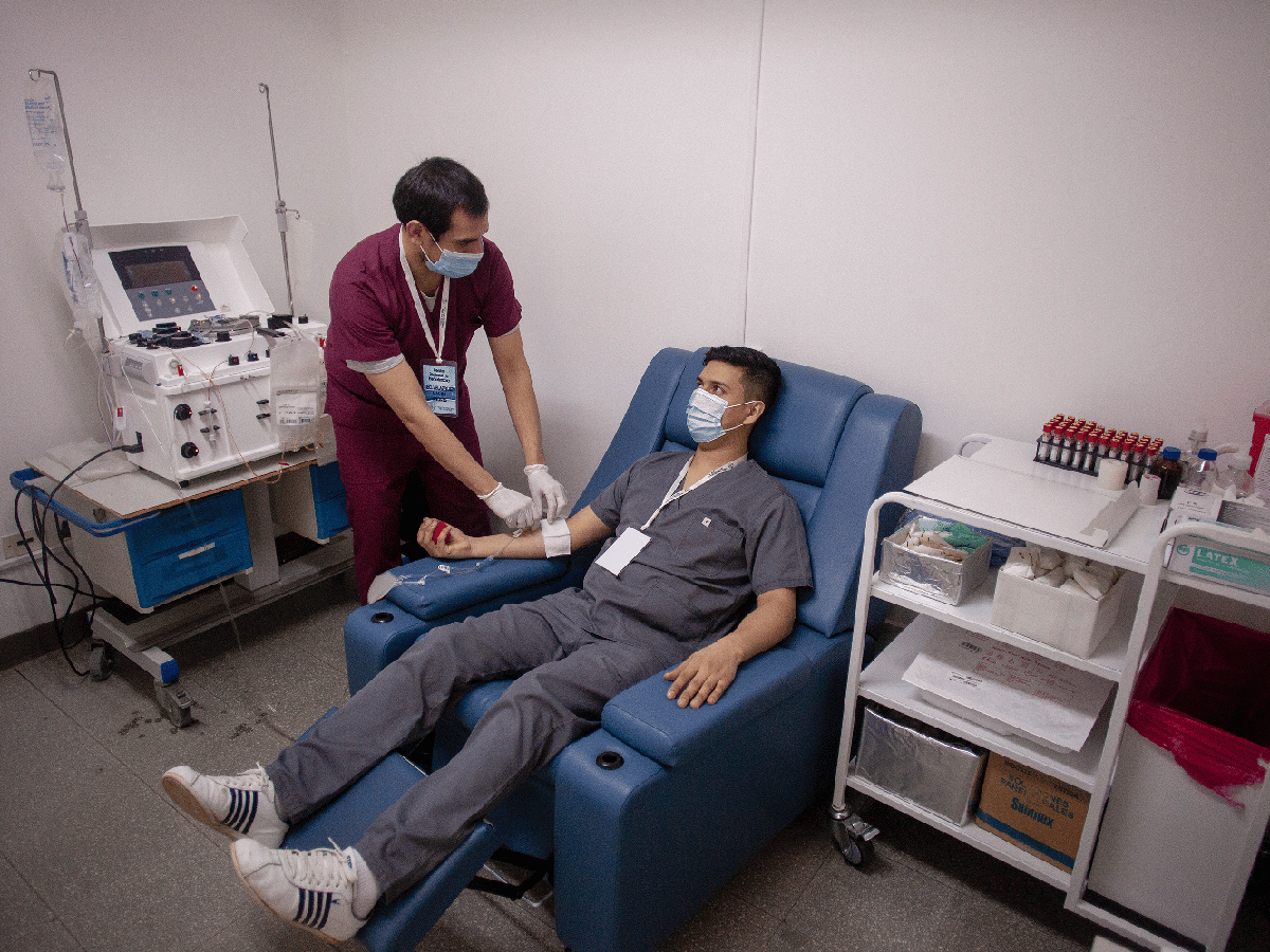 En el departamento San Justo ningún paciente recuperado de covid donó plasma