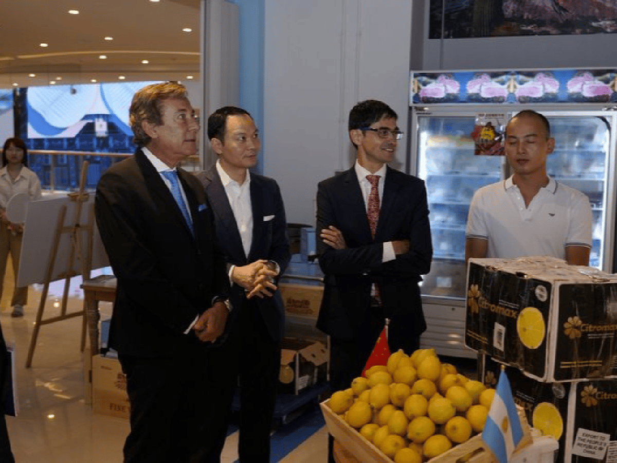 Celebraron en China la recepción oficial de limones tucumanos