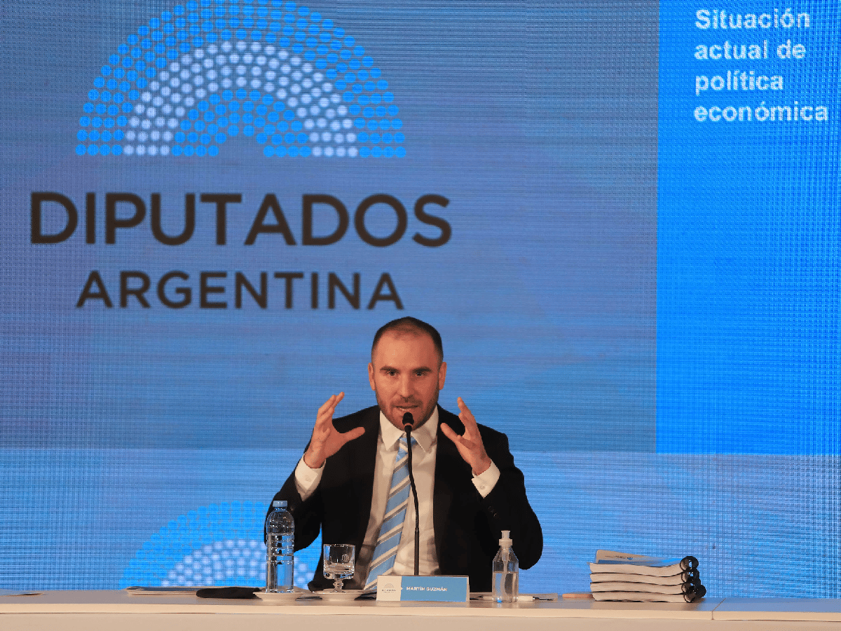 Martín Guzmán presentó el Presupuesto en Diputados