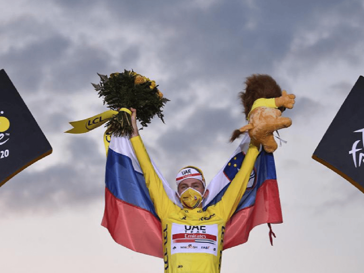 Pogacar se adjudicó por primera vez el Tour de Francia