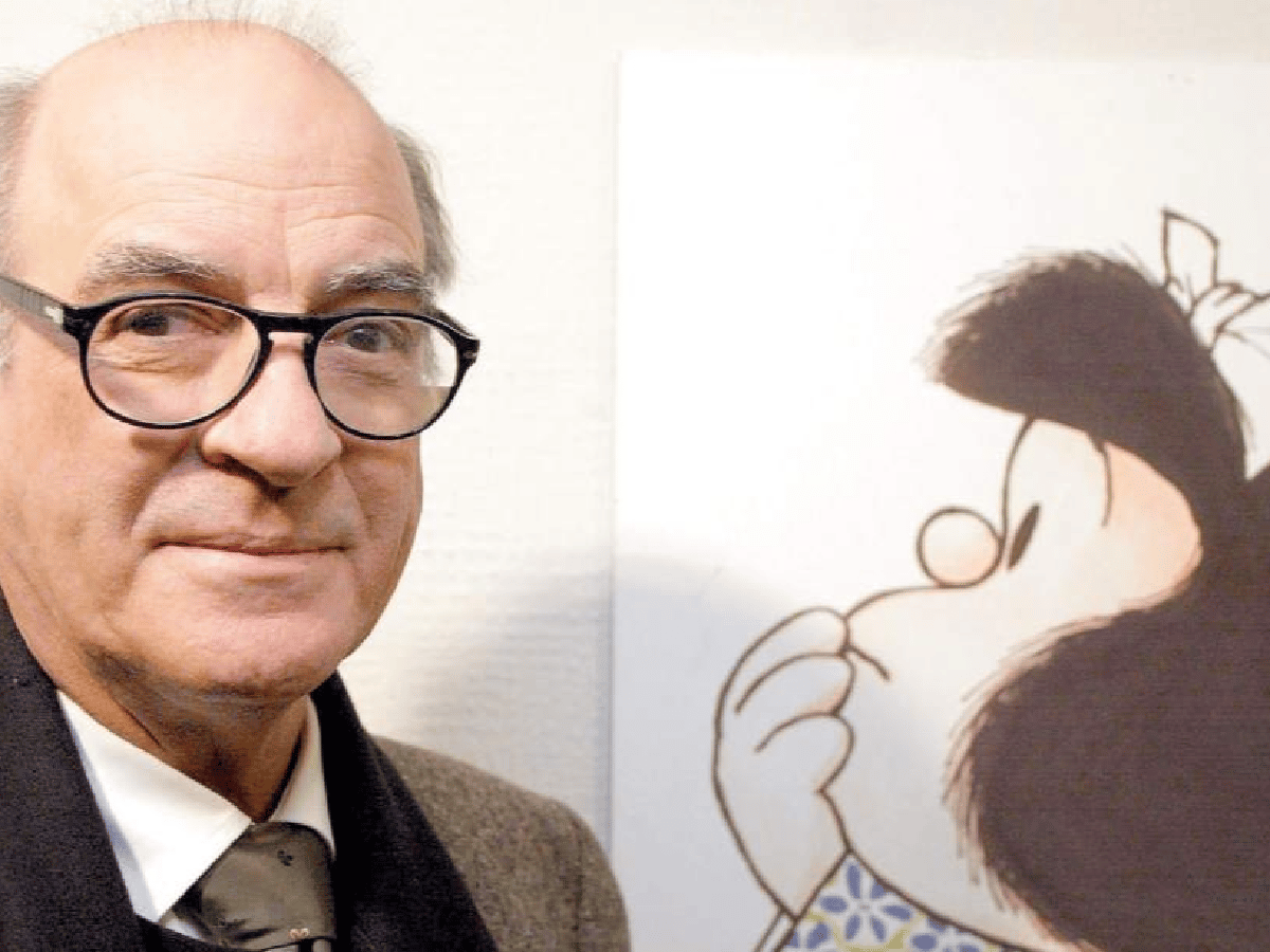 Murió Quino, el creador de Mafalda