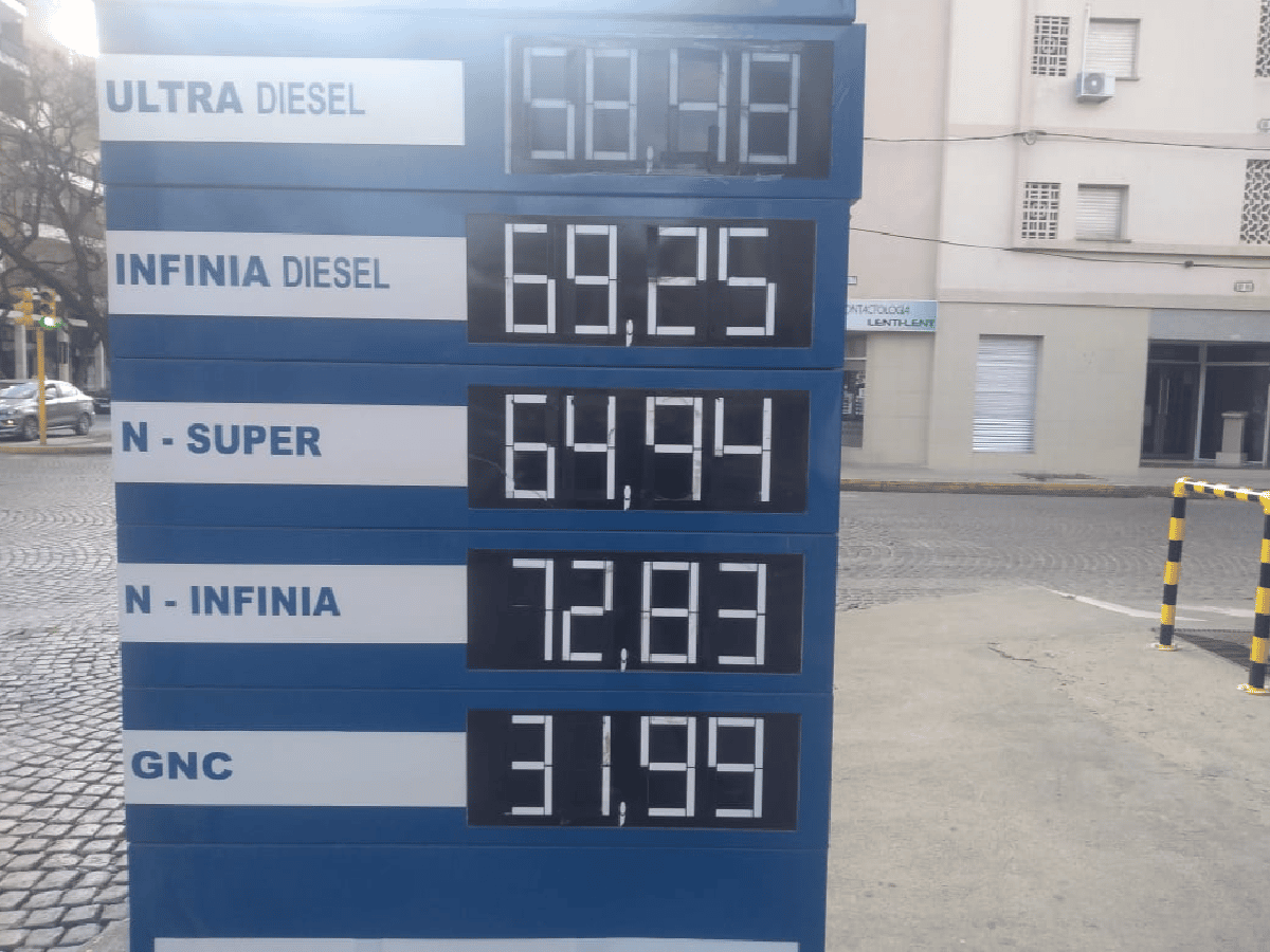 YPF aumentó el precio del combustibles un 3,5%